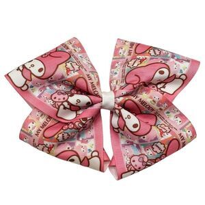 🔃My Melody By Sanrio Pink Hair Bow Clip